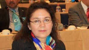 維吾爾族人權學者和活動家祖拜拉·夏木希丁（Zubayra Shamseden）