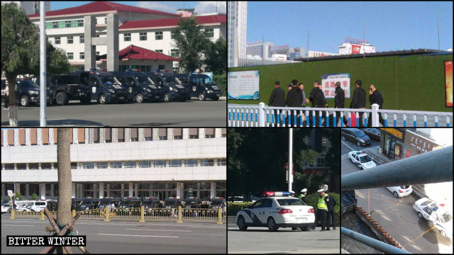 9月，內蒙古當局在一些廣場、學校門口增設警力