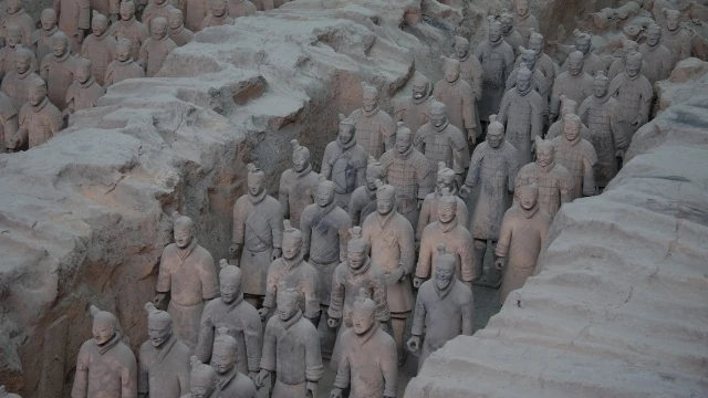 陝西兵馬俑，中國最著名的考古發現