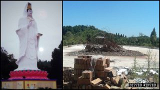 全國持續滅佛：露天、寺內大小型佛像陸續遭強拆、封蓋
