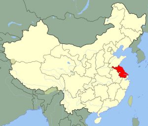中國地圖江蘇