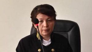 Dinara Quiqabaeva法官宣判