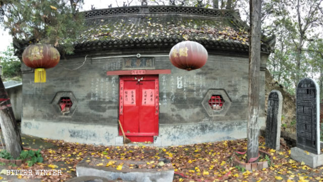 崔莊村關帝廟被鎖