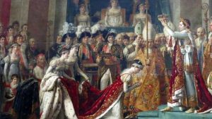 油畫：《拿破崙加冕》（公共領域）