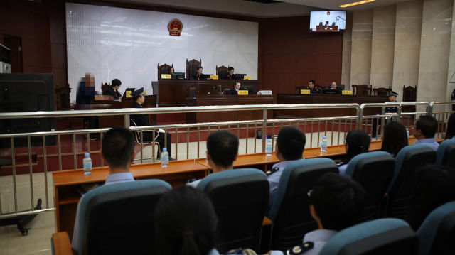 赤峰市法院庭审（网络图片）
