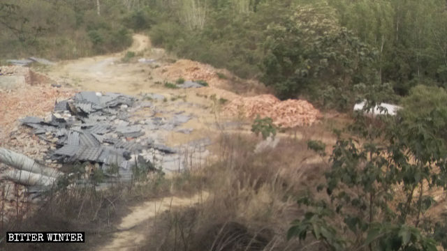 喬樓鎮陳溝村一寺廟被夷為平地 喬樓鎮陳溝村一寺廟被夷為平地