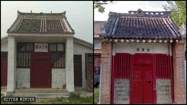 鳳鳴鎮兩座廟被改成倉庫