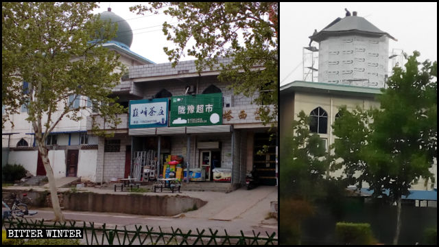 塔西女寺寺頂的圓形建築被「中國化」 塔西女寺寺頂的圓形建築被「中國化」