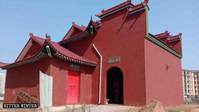 朝先村福主庙原貌 朝先村福主庙原貌