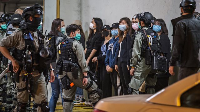 武漢肺炎疫情還未結束，香港再捕示威者（Studio Incendo - CC BY 4.0）