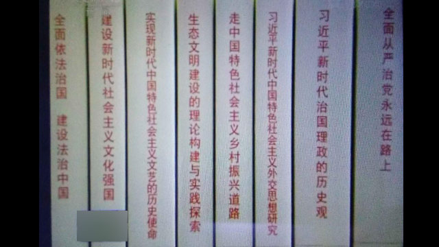 習近平的講話書籍(網絡圖片)