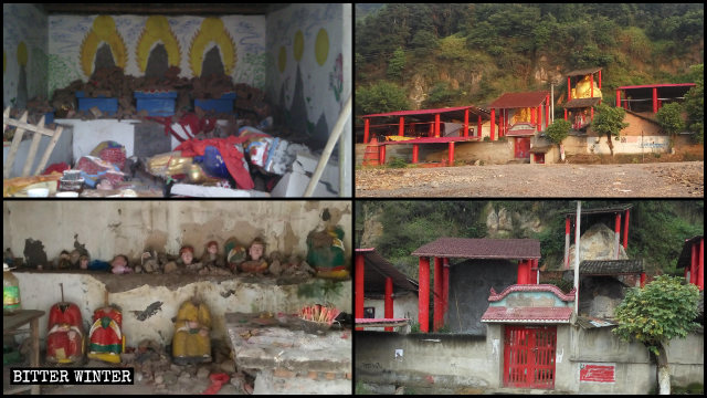 瀘州市大小佛教造像都被毀