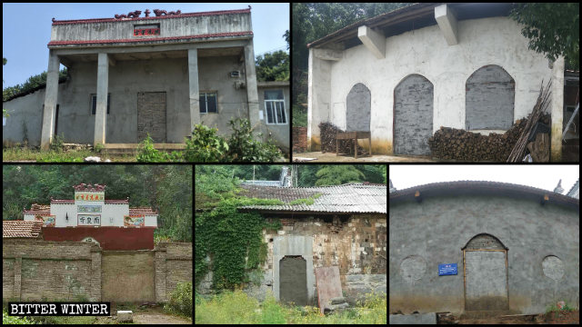 黃石市近100座寺廟被查封