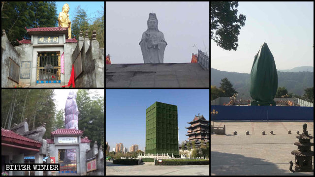 疫情前湖北省就有很多佛教造像被封蓋