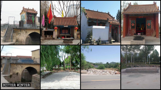林州市較小的民間寺廟被勒令拆除