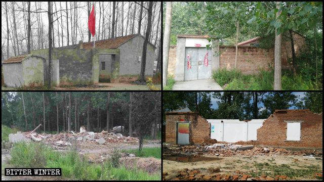 泗陽縣至少三處三自教會聚會場所被強拆